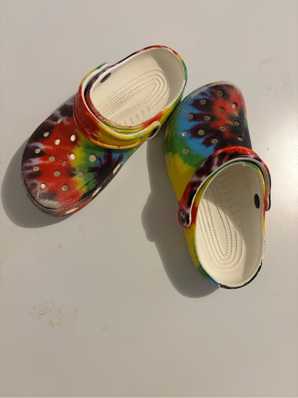 Kids Tie-Dye Clog Shoes - Multi Color